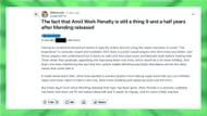 Reddit user u/LaughOk6775 explains why the anvil work penalty makes no sense (Image via Reddit)